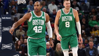 前绿军冠军中锋二人组！追梦：他们都非常聪明 而且能投篮能护筐